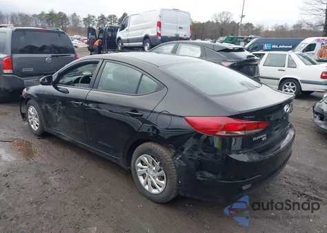 2018 Hyundai Elantra Se из США, поврежденный, VIN 5NPD74LF6JH230683